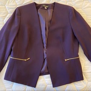 Purple Womens Blazer